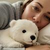Yousheng Polar Bear Plush Doll 21/28cm Lovely Family Stuffed Placating Toy Soft And Cuddly Plushie Gift for Children