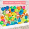 100Pcs Color Toy Indoor Bouncing Balls Fun Portable Transparent Outdoor Play Flexible Ball Toys for Kids
