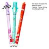 Animal Design Pens Ocean Erasable Gel Cute 3D Turtle Clownfish Seahorse Toppers 0.5mm Pen Set Smooth Writing with Eraser Fun School Supplies