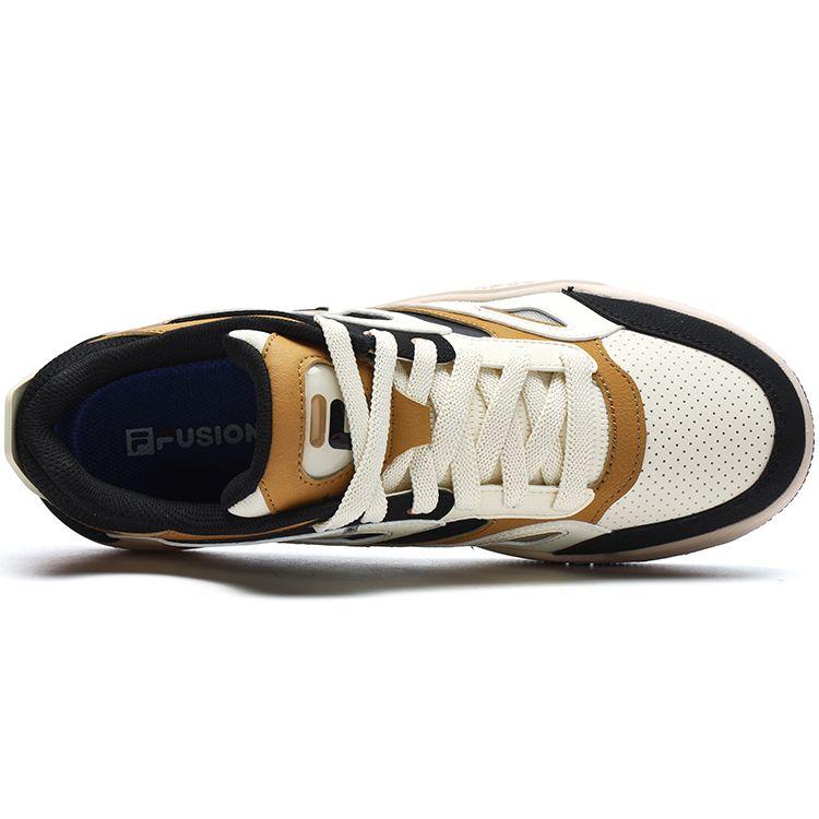 FILA Fusion ATV Synthetic Leather Skateboarding Low-Top Sneakers Men sneakers Off-White T12M312304FAA