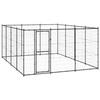 VidaXL Outdoor Kennel Steel 14.52 M²