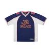 Palace Om Mesh Jersey Navy Unisex Tops Blue P28ES012