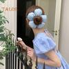 Vrouwen Haar Elastiek Groot Spons Bloemvorm Oversized Haarband Lichtgewicht Draagbaar Haarband Haaraccessoires