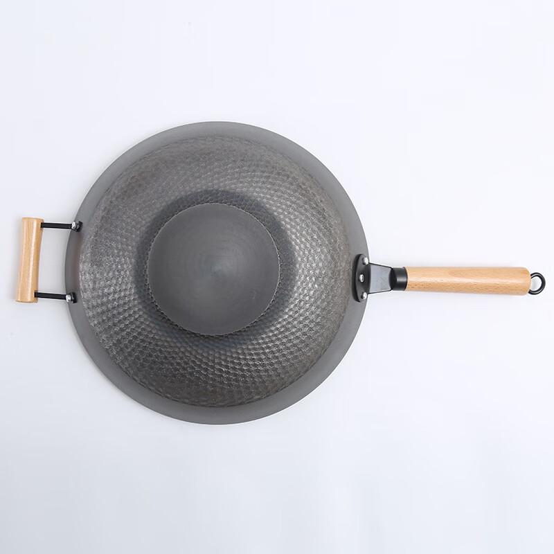 Triceratops Non-Coated Cast Iron Chinese Wok