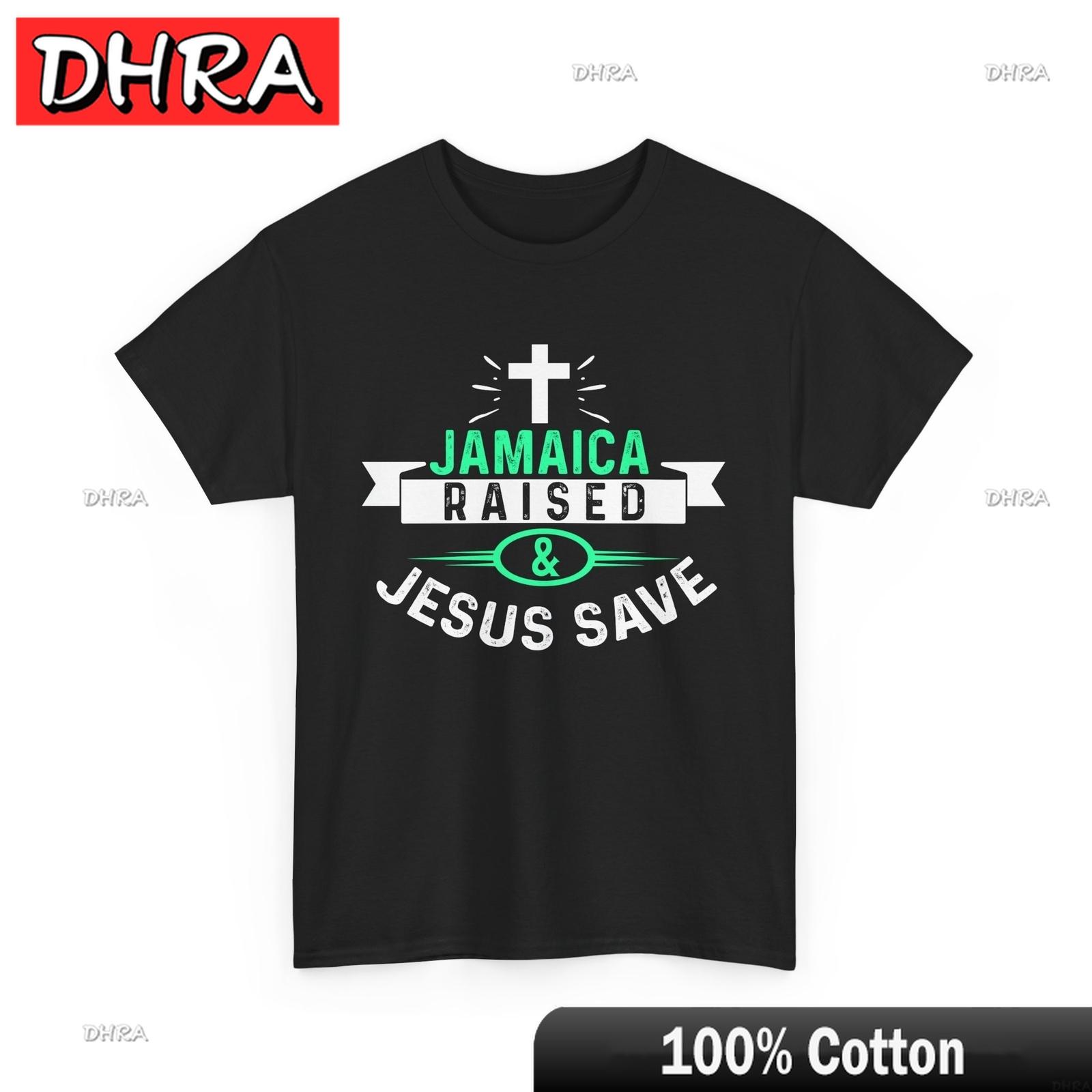 

Strong in Christ TShirt JAMAICA RAISED JESUS SAVE Bible Strength Shirt Custom Bold Tshirts for Streetwear Tshirts Homme TShirt 4XL