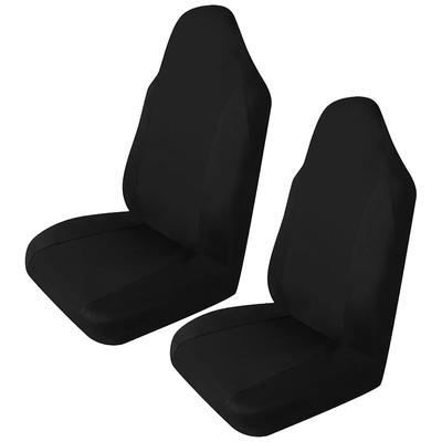Universeller Sitzbezug für Leichte und Standardmäßige Lücke und Fleck Keine Bedienungsanleitung Schwarz 2 S-NET Autos, Fahrer-/Beifahrersitz, Dünn, Dehnbar,