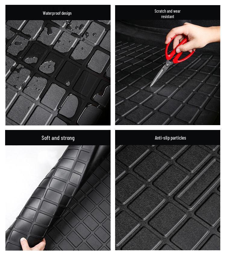 Tesla Model 3/Y Kofferraumaufbewahrung & Fußmatten-Set (TPE-Material)