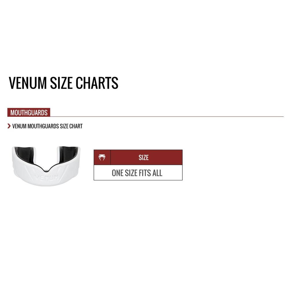 Venum Challenger Mouthguard - White/Blue