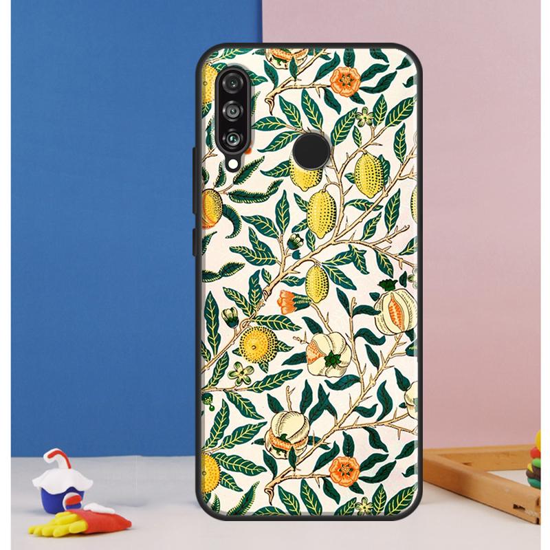 Sommer Zitrone und Blatt Für Huawei Nova Y90 Y70 Y60 Y72 Y61 Y91 12s 12i 11i 7i 8i 9 10 SE P60 Pro P30 P40 Lite Hülle