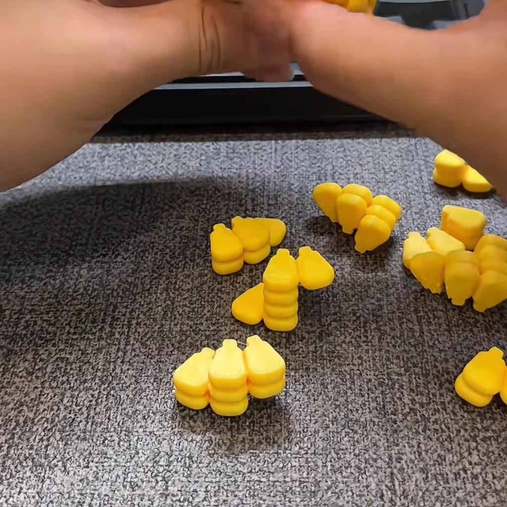 3D Corn Puzzle Ornament: Cross-Shaped Decryption Game
