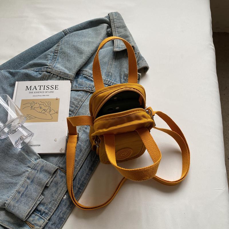 Mini Nylon Handbag Mother Bag Women's Shoulder Crossbody Bag Mobile Phone Bag