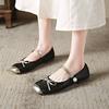 New Multi-functional Women's Mary Jane Shoes Fashion Elegant Light Arch Thick Heels Comfortable Embroidery Classic