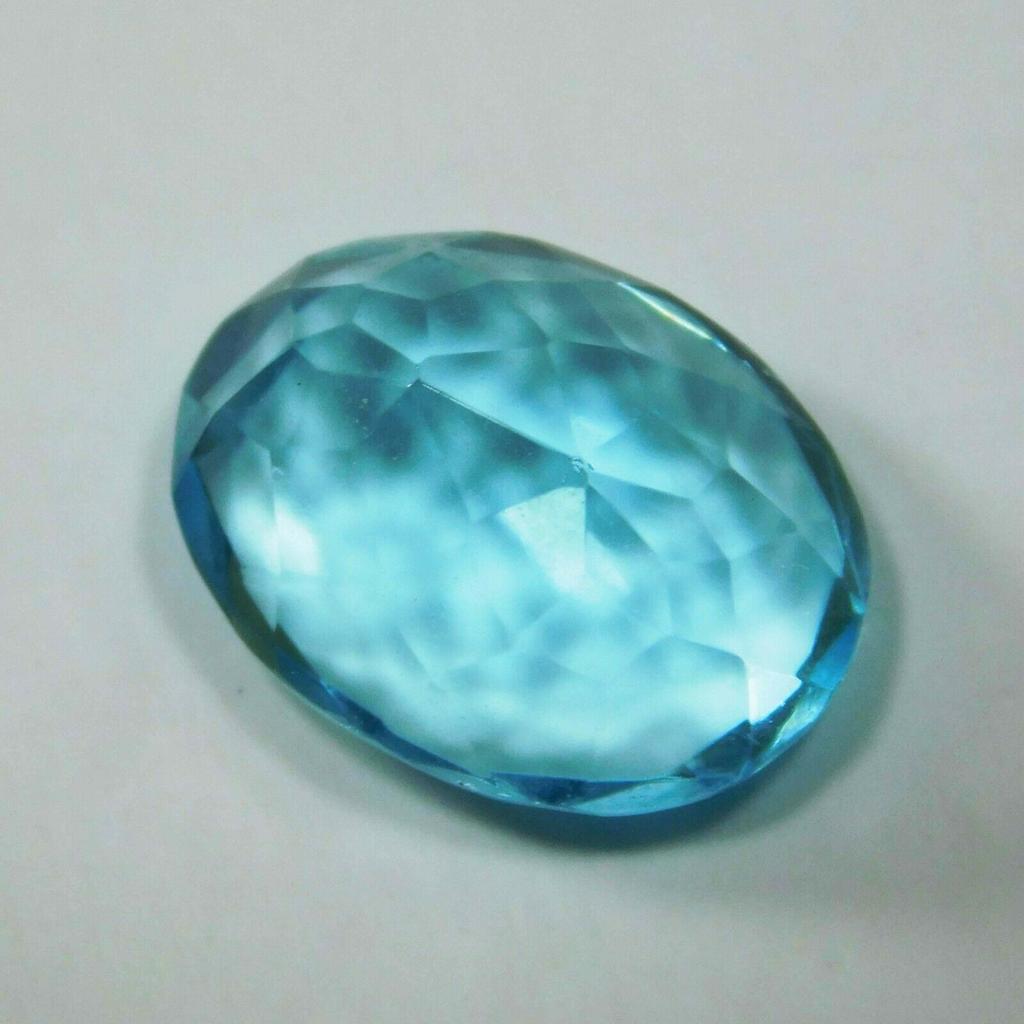Natural Blue Aquamarine Oval Shape 6.75 Ct Certified Loose Gemstones Free Ship