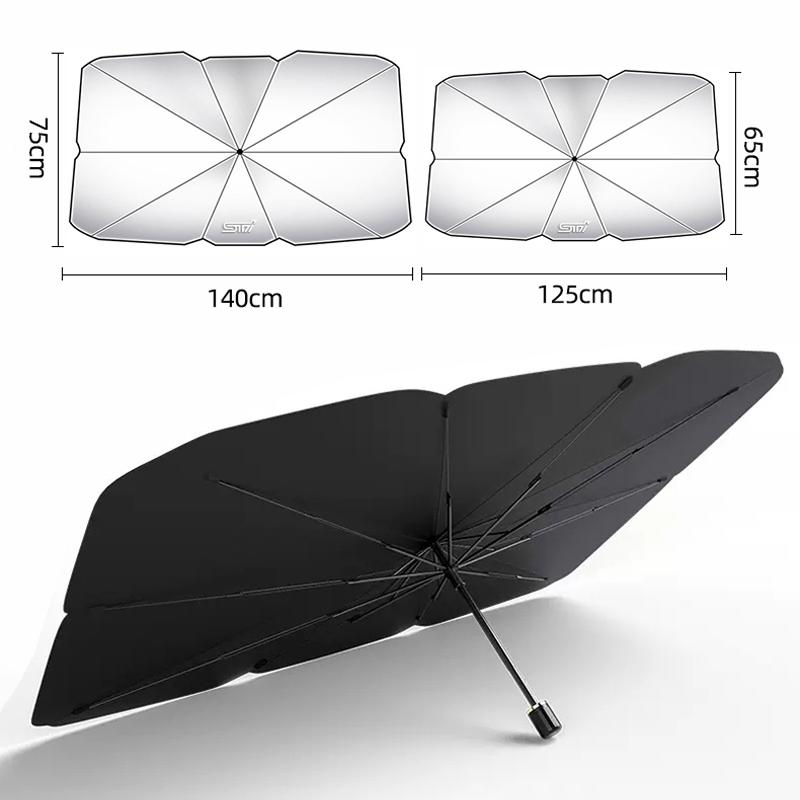 Car Windshield Sunshade Umbrella Telescopic UV Protection Cover For Subaru Impreza Legacy WRX STI BRZ Forester XV Outback Levorg