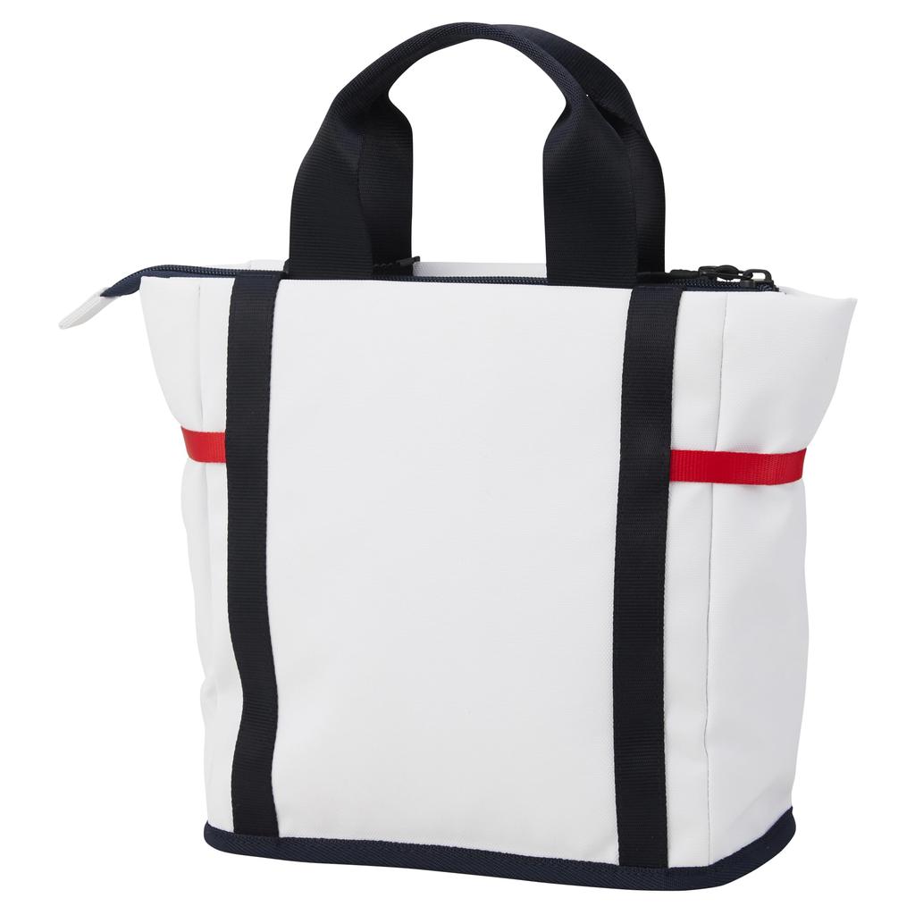 Coq Mini Tote Cold Drop Tee Holder Cart Golf QQBXJA44 WH00 [Le Sportif] Bag, Insulation, Prevention, Charm, Bag, Men's (White)