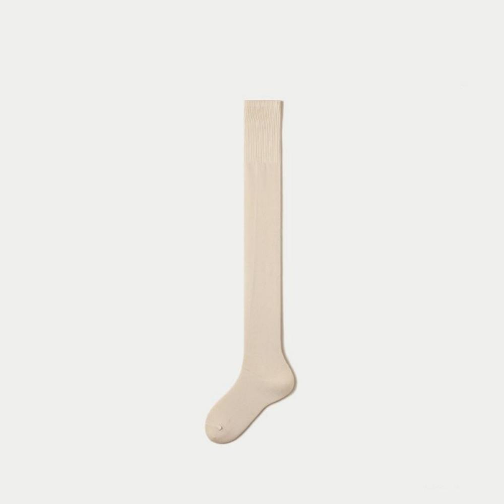 Überkniesocken Schlankmachende Oberschenkelhohe Strümpfe Elastische Lange Strümpfe Einfarbige Jk-Strümpfe Für Zuhause Winter Outdoor