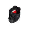 Adidas Drawstring Large Capacity Two-In-One Tote Bag Shopping Backpack Unisex Tote Bag Black HC7206