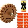 1 Pcs Rubber Eraser Wheel Pad Polishing Kit Wheel Car Sticker Remover Tool For Automotive RV And Boat Pinstripe Sticker