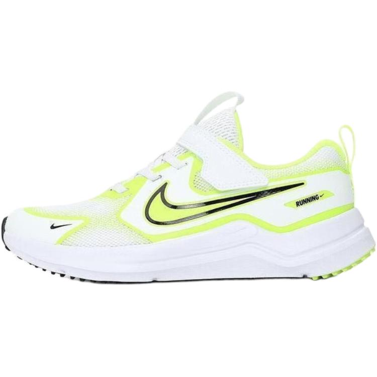 Nike Cosmic Runner PS White Volt Black Kids Sneakers HM4400-106