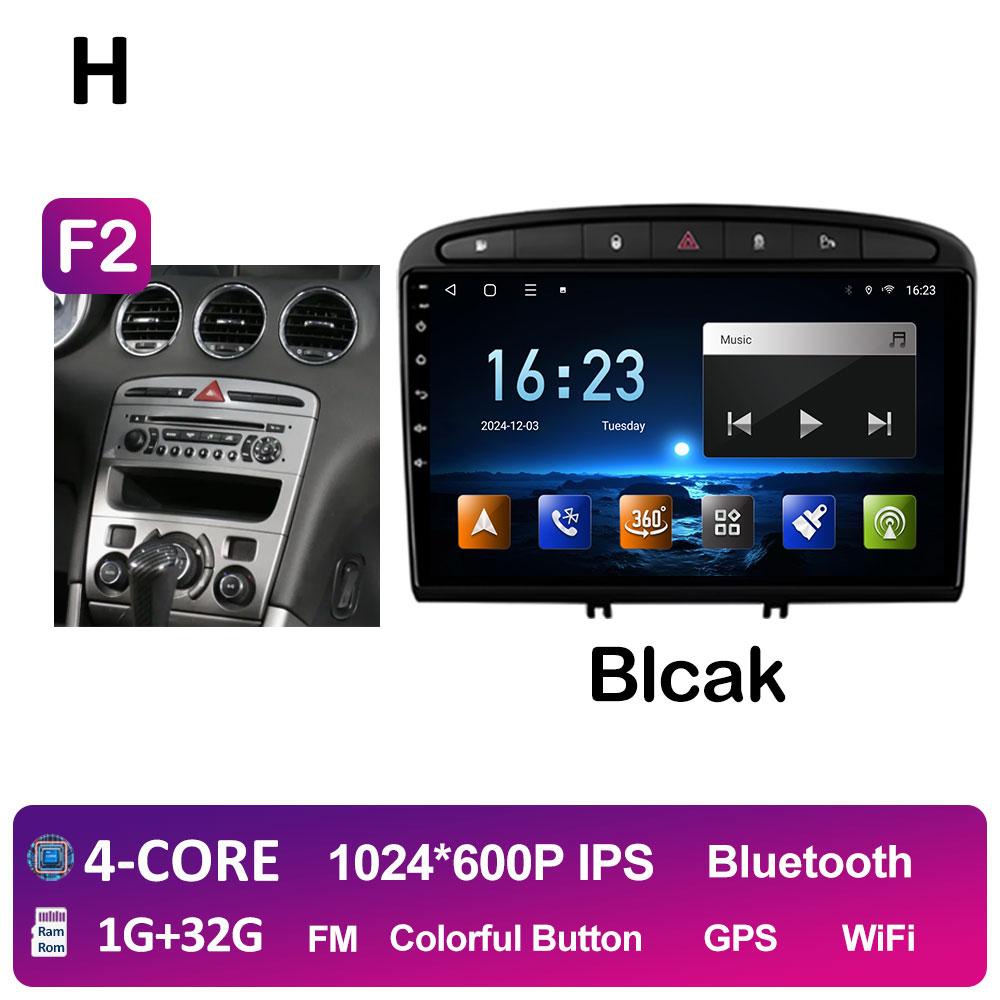 

9-дюймовый Android Auto Car Video для Peugeot 408 308 308SW Радиоплеер Беспроводной Carplay DSP Стерео Авторадио QLED IPS Экран WIFI