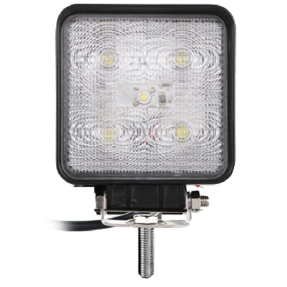 

Kashimura NML-2 LED Work Light, 5 LEDs, White, 15W, 975lm, 6000K, Noise Reduction, IP67, DC12/24V