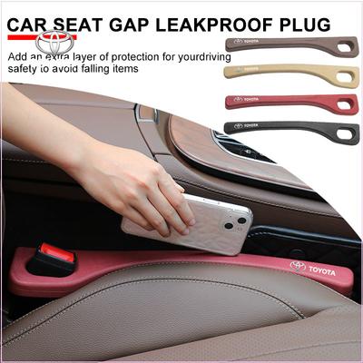 Odznaka Toyota Wypełniacz szczeliny siedzenia samochodowego Wtyczka szwu bocznego Pasek wypełniający zapobiegający wyciekom do Toyota GR TRD Corolla Yaris Chr Auris Avensis T25 Akcesoria samochodowe