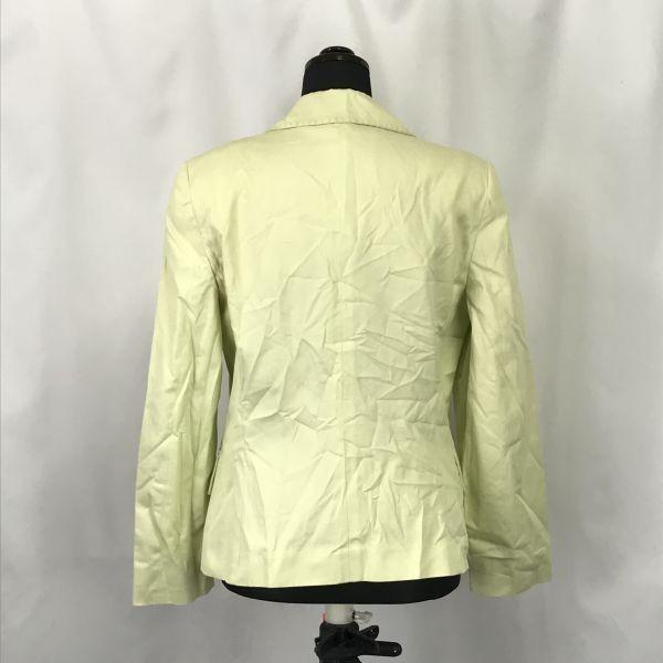90s Italy Vintage Les Copains Tailored Jacket 40 Women L Yellow Jackets(USED)