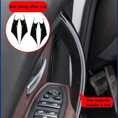 Interior Door Handle Cover Trim Plate Carbon Fiber Texture Trim Accessories for BMW 3/4 Series F30 F80 F31 F32 F33 F34 F35