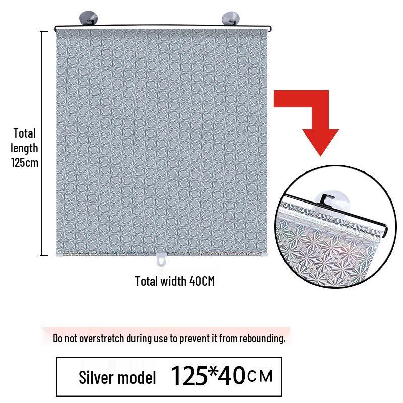 Automatic Retractable Car Windshield Sunshade Visor