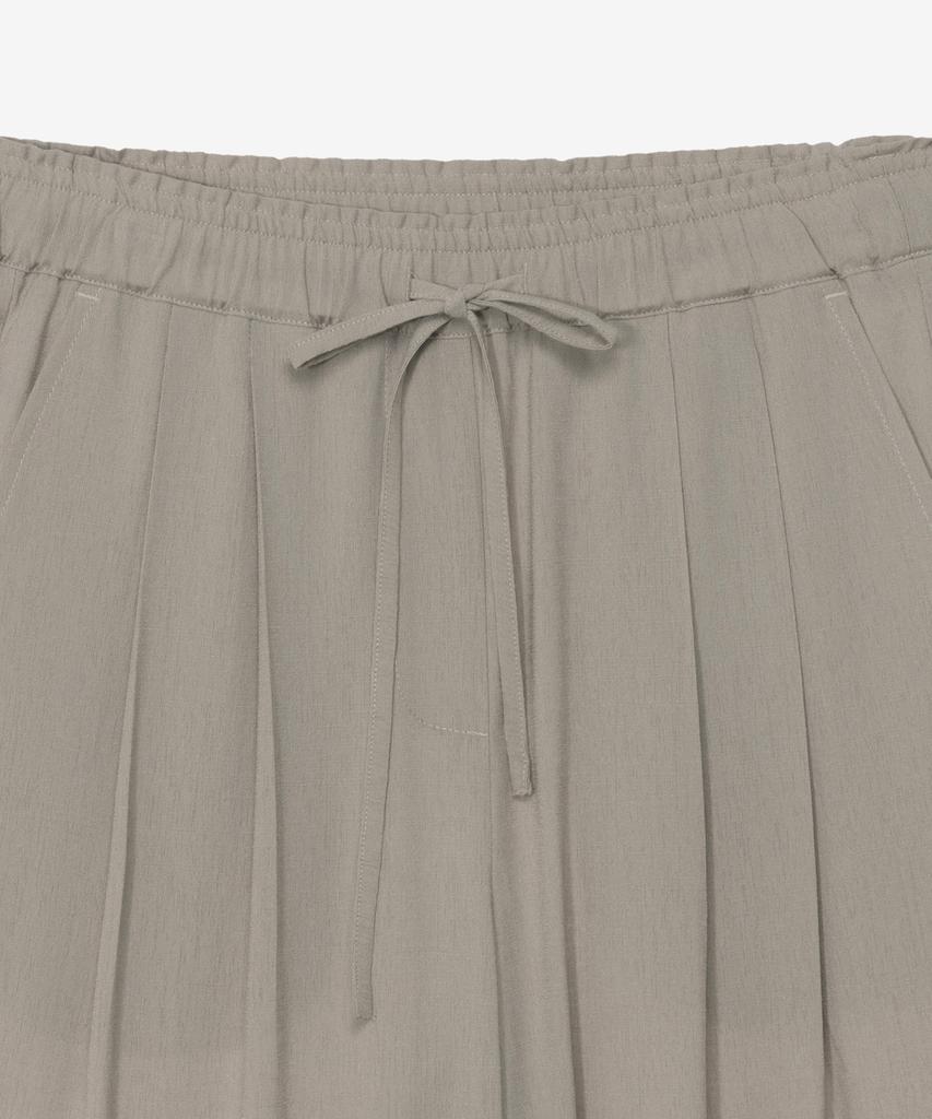 MIND BRIDGE WOMEN [W] Wide Linen-Like Full Elastic Waist Pants
