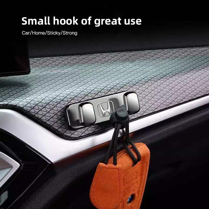Zinc alloy Car Hook Randomly Pasted Storage Bracket For Honda civic accord fit jazz pilot CRV odyssey passport city shuttle HRV IH6