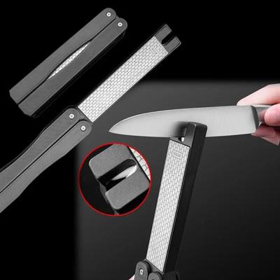 Φορητός Ακονιστής Πτυσσόμενος Επαγγελματικός Ακονιστής Κουζίνας Διπλής Όψης Διπλωμένος Ακονιστής Μαχαιριών Grindstone Εργαλεία κουζίνας