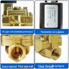 50bar High-Pressure Brass Solenoid Valve for Blow Molding Machines with All-Copper Body