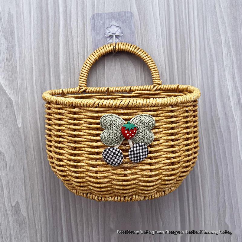 

Настенная полка для хранения в стиле ротанга для кухни и ванной комнаты