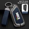 Auto Tpu Zinc Alloy Key Case Bag For Vw Volkswagen Golf 8 Mk8 Car Key Chain Car Metal Key Shell Interior Decoration Accessories