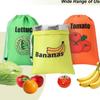 Produce Bags for Fridge Produce Bags Reusable Washable Containers Freezable Sealing Pocket Pouch Protector for Grocery Travel