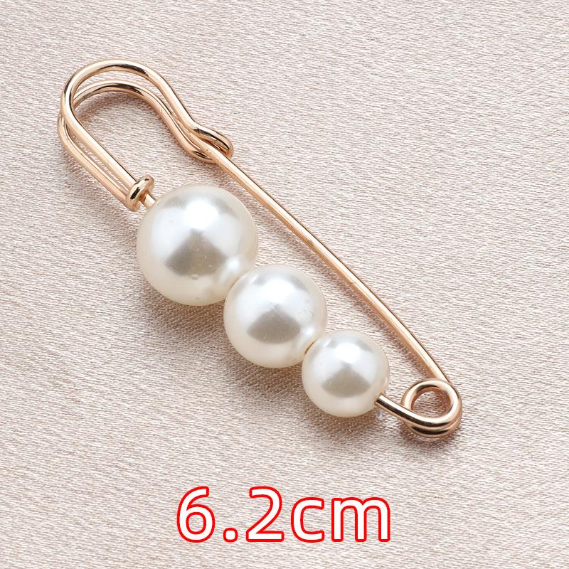 Pearl Waist Pins, Accessories, Dresses, Large Waistband, Small Clothes Neckline, High-end Anti-light Brooch