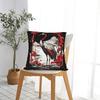 Crane Asian Aesthetic Pillow Cover Morden Pillow Case For Sofa Home Decor Design Cushion Cover Gift