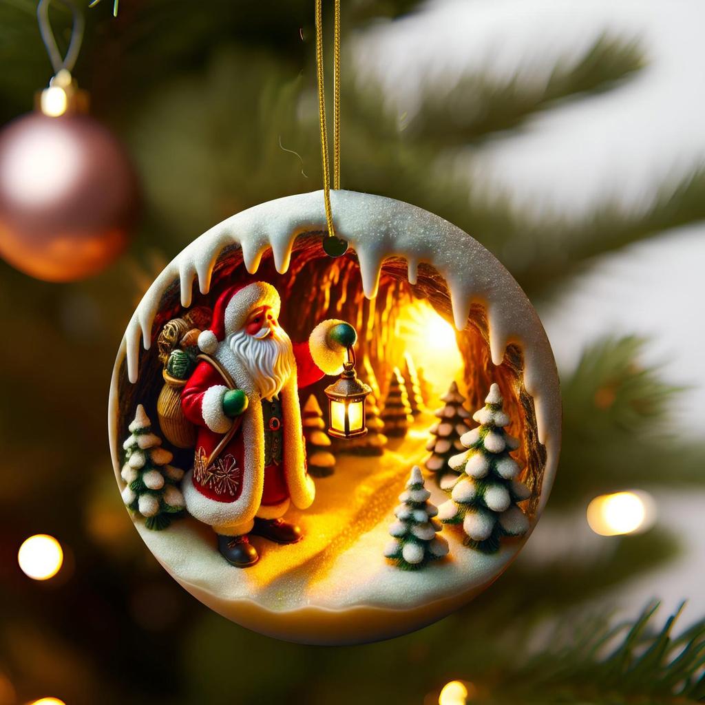 Baby's Christmas Ornament Gift For New New Mom Newborn, Personalized Baby Ornament Christmas 2024, Baby's 1st Xmas Ornament Gift, Custom Choose Name &