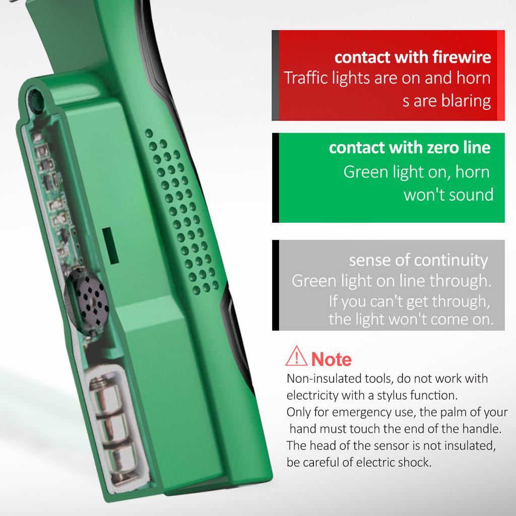 8-in-1 Stainless Steel Wire Stripping Needle Nose Pliers Multi-function Electrician Pliers with Electrical Measurement Hand Tools