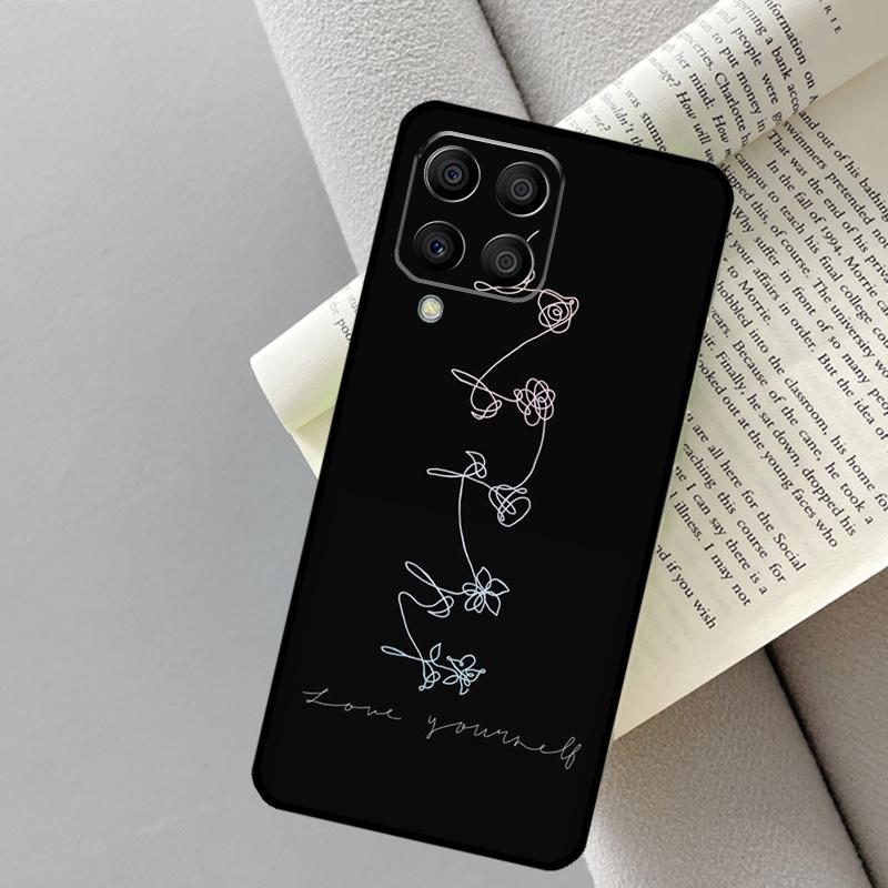 Love Yourself For Samsung Galaxy M13 M33 M14 M12 M32 M52 M31 M55 M15 M11 M21 M35 M53 M34 M54 M06 M16 Case