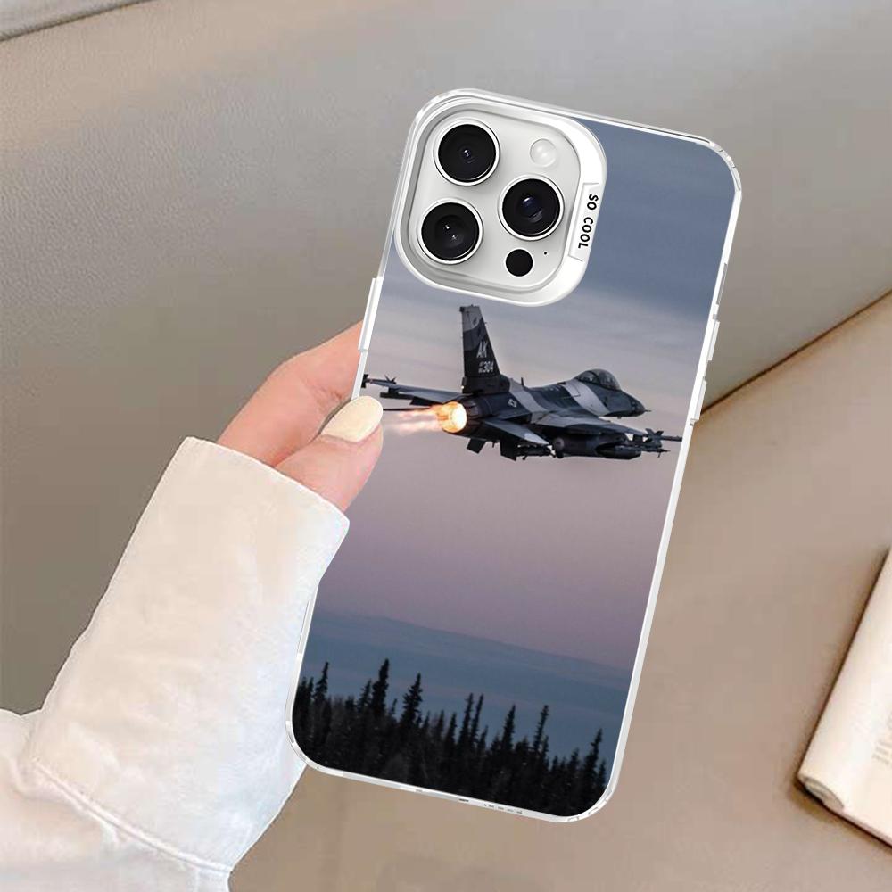 Aircraft Airplane cool Phone Case For iPhone 16 15 14 13 12 11 Pro Max X XR XSMAX 8 7 Plus Matte Shockproof Back Cover