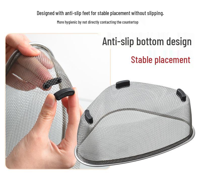 Stainless Steel Triangle Sink Drain Basket for Vegetables and Residue