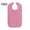 Adult Bibs with Snap Buttons Large Bib, Solid Color Waterproof Clothing Protector, Deep Crumb for Elderly Catcher Design, Adjustable Closure