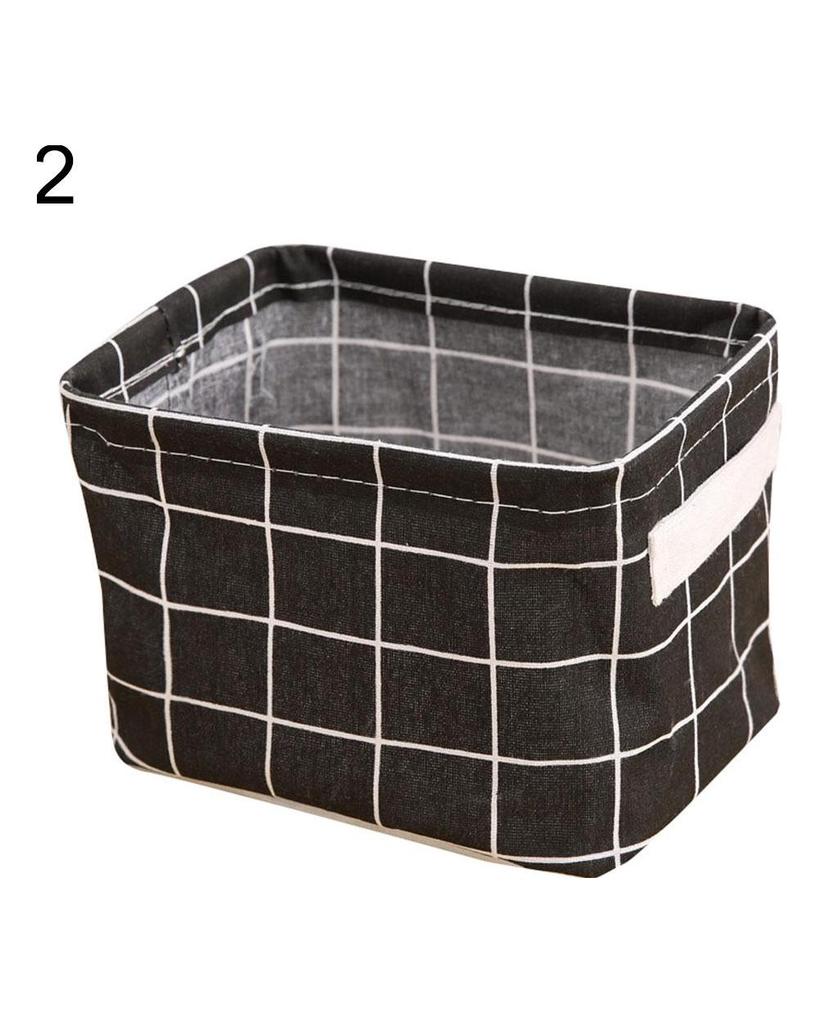 Household Closet Desktop Toy Clothes Storage Box Desk Accessory Organizer Basket