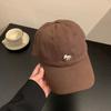Cute Versatile Little Fox Embroidered Baseball Cap Men's and Women's Spring and Summer Street Fashion Cap Showing Small Face