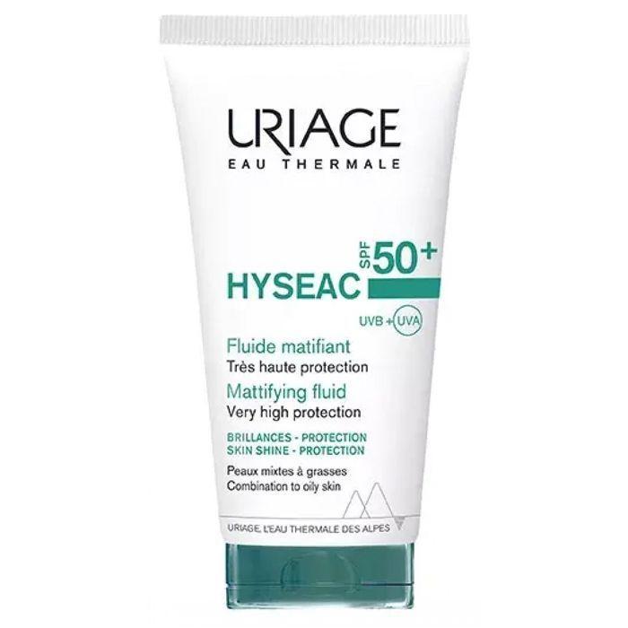Fluide Solaire - URIAGE - Hyséac - SPF50+ - 50 Ml - Non Comédogène