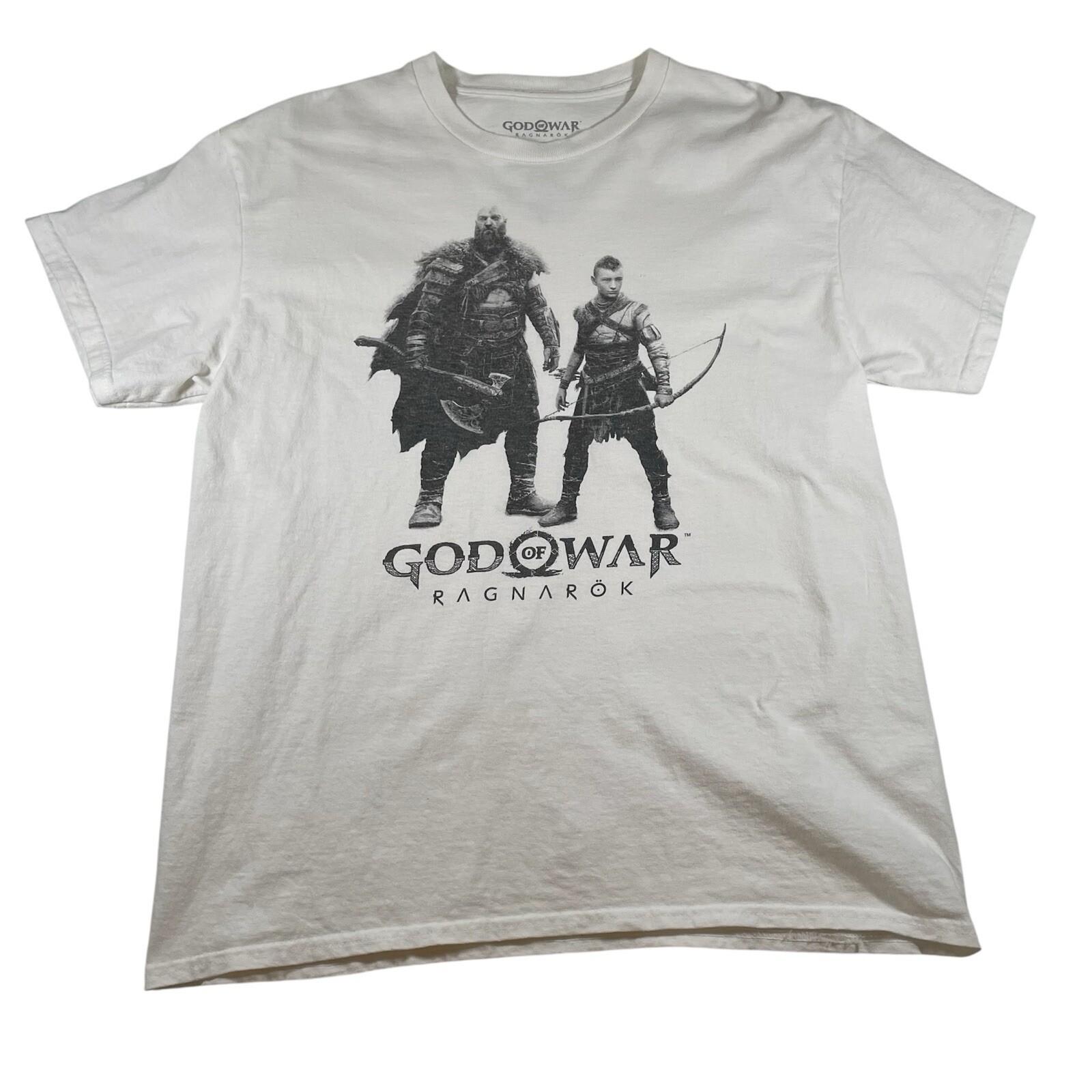 God Of War Ragnarok T L Graphic Print Sony PlayStation Video Game 2022 Unisex T-Shirt S