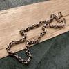 Lanț Reglabil pentru Pantaloni cu Craniu Y2K Punk Aliaj de Zinc Decor Talie Lanț Vintage pentru Blugi Bărbați Petrecere