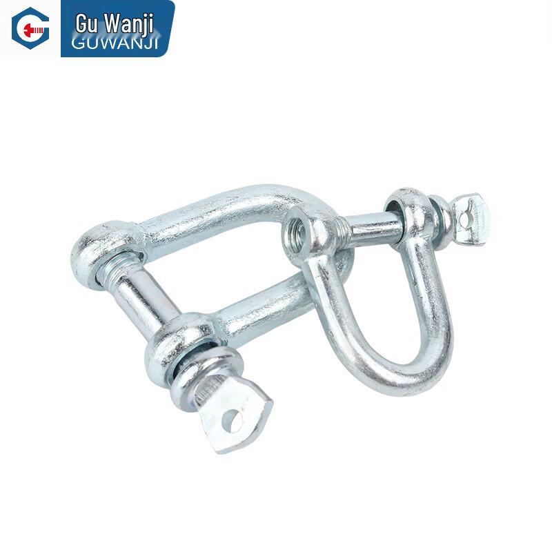 GUWANJI Galvanized D-Shaped Shackle